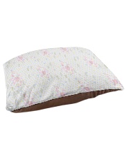 Graphic hearts love and dots design background Pet Bed - Large thumbnail