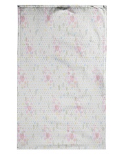 Graphic hearts love and dots design background Tea Towel thumbnail