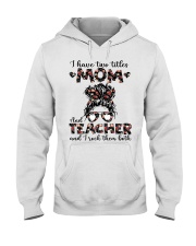 TEACHER Hooded Sweatshirt tile