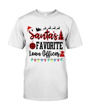 Santa favorite Loan Officer Classic T-Shirt front