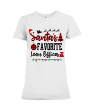 Santa favorite Loan Officer Premium Fit Ladies Tee tile