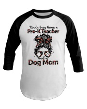 PRE-K TEACHER Baseball Tee tile