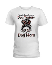 DOG TRAINER Ladies T-Shirt tile