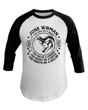 JUNE WOMAN Baseball Tee thumbnail