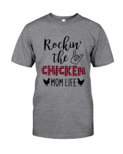 ROCKIN' THE CHICKEN MOM LIFE Classic T-Shirt thumbnail