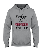 ROCKIN' THE CHICKEN MOM LIFE Hooded Sweatshirt thumbnail