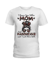 HAIRDRESSER Ladies T-Shirt tile