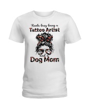 TATTOO ARTIST Ladies T-Shirt tile