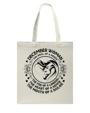 DECEMBER WOMAN Tote Bag thumbnail