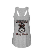 VETERINARIAN Ladies Flowy Tank tile
