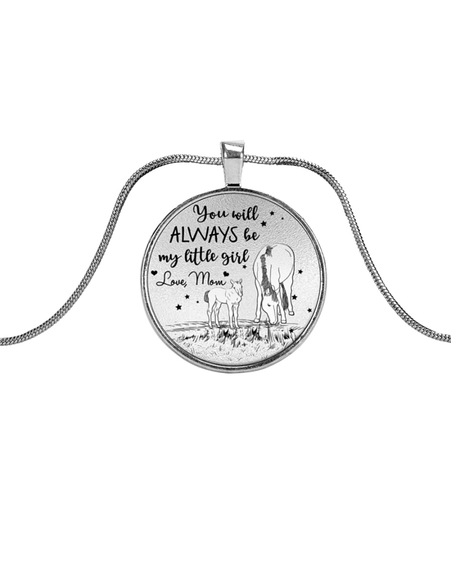 LIMITED EDITION Metallic Circle Necklace
