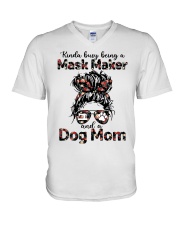 MASK MAKER V-Neck T-Shirt tile