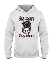 SECRETARY Hooded Sweatshirt tile