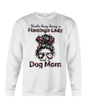 FLAMINGO LADY Crewneck Sweatshirt tile