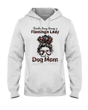 FLAMINGO LADY Hooded Sweatshirt tile