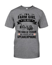 Farm Girl Classic T-Shirt front