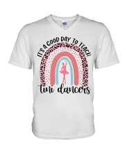 DANCER V-Neck T-Shirt tile