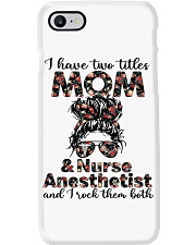 NURSE ANESTHETIST Phone Case tile