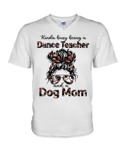 DANCE TEACHER V-Neck T-Shirt tile