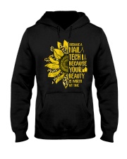 I became a Nail Tech because your beauty is worth my time Hooded Sweatshirt tile