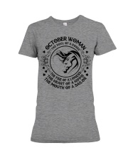 OCTOBER WOMAN Premium Fit Ladies Tee tile