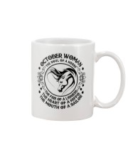 OCTOBER WOMAN Mug tile