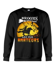 Brooms are for amateurs - Horse Lovers Crewneck Sweatshirt tile