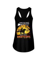 Brooms are for amateurs - Horse Lovers Ladies Flowy Tank tile