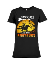 Brooms are for amateurs - Horse Lovers Premium Fit Ladies Tee tile