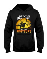Brooms are for amateurs - Horse Lovers Hooded Sweatshirt tile