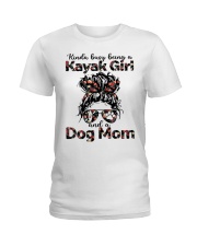 KAYAK GIRL Ladies T-Shirt tile