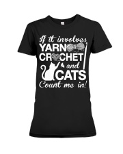 yarn cat Premium Fit Ladies Tee tile