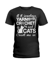 yarn cat Ladies T-Shirt tile
