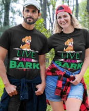 LIVE LAUGH BARK Classic T-Shirt custom-t-shirts-classic-lifestyle-front-380