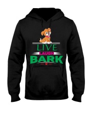 LIVE LAUGH BARK Hooded Sweatshirt tile