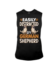 Easily Distracted by German Shepherd Sleeveless Tee tile