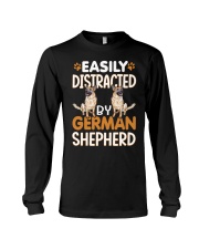 Easily Distracted by German Shepherd Long Sleeve Tee tile