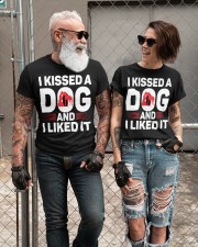 I KISSED A DOG AND I LIKED IT Classic T-Shirt custom-t-shirts-classic-lifestyle-front-306