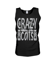 CRAZY CATS Unisex Tank tile