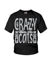 CRAZY CATS Youth T-Shirt tile
