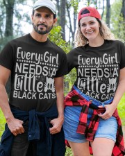 EVERY GIRL NEEDS A BLACK CAT Classic T-Shirt custom-t-shirts-classic-lifestyle-front-380