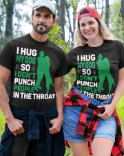 I HUG MY DOGS Classic T-Shirt custom-t-shirts-classic-lifestyle-front-380