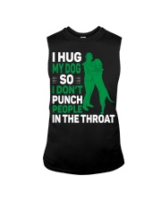I HUG MY DOGS Sleeveless Tee tile