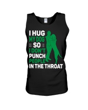 I HUG MY DOGS Unisex Tank tile