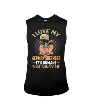 I Love German Shepherd Sleeveless Tee tile