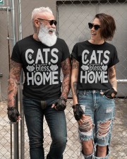 CAT BLESS HOME Classic T-Shirt custom-t-shirts-classic-lifestyle-front-306