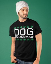 DOG GRANDMA Classic T-Shirt apparel-classic-tshirt-lifestyle-front-86