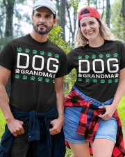 DOG GRANDMA Classic T-Shirt custom-t-shirts-classic-lifestyle-front-380