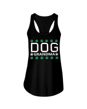 DOG GRANDMA Ladies Flowy Tank tile
