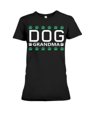 DOG GRANDMA Premium Fit Ladies Tee tile
